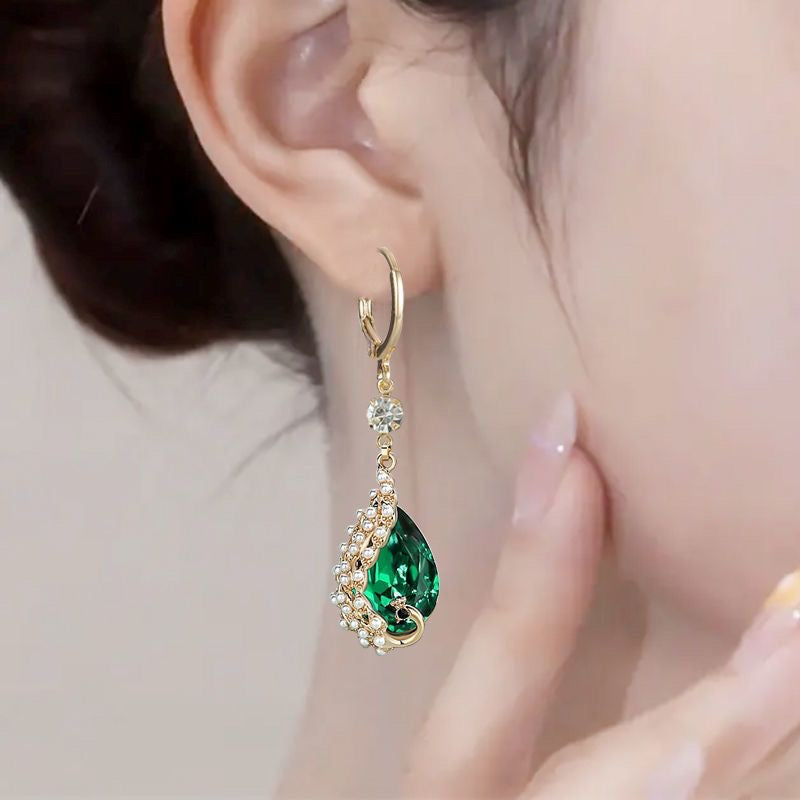 Peacock Earrings