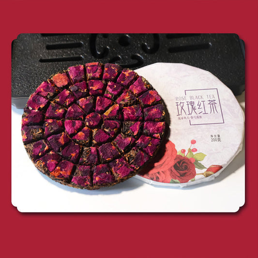 Rose Pu ‘er tea