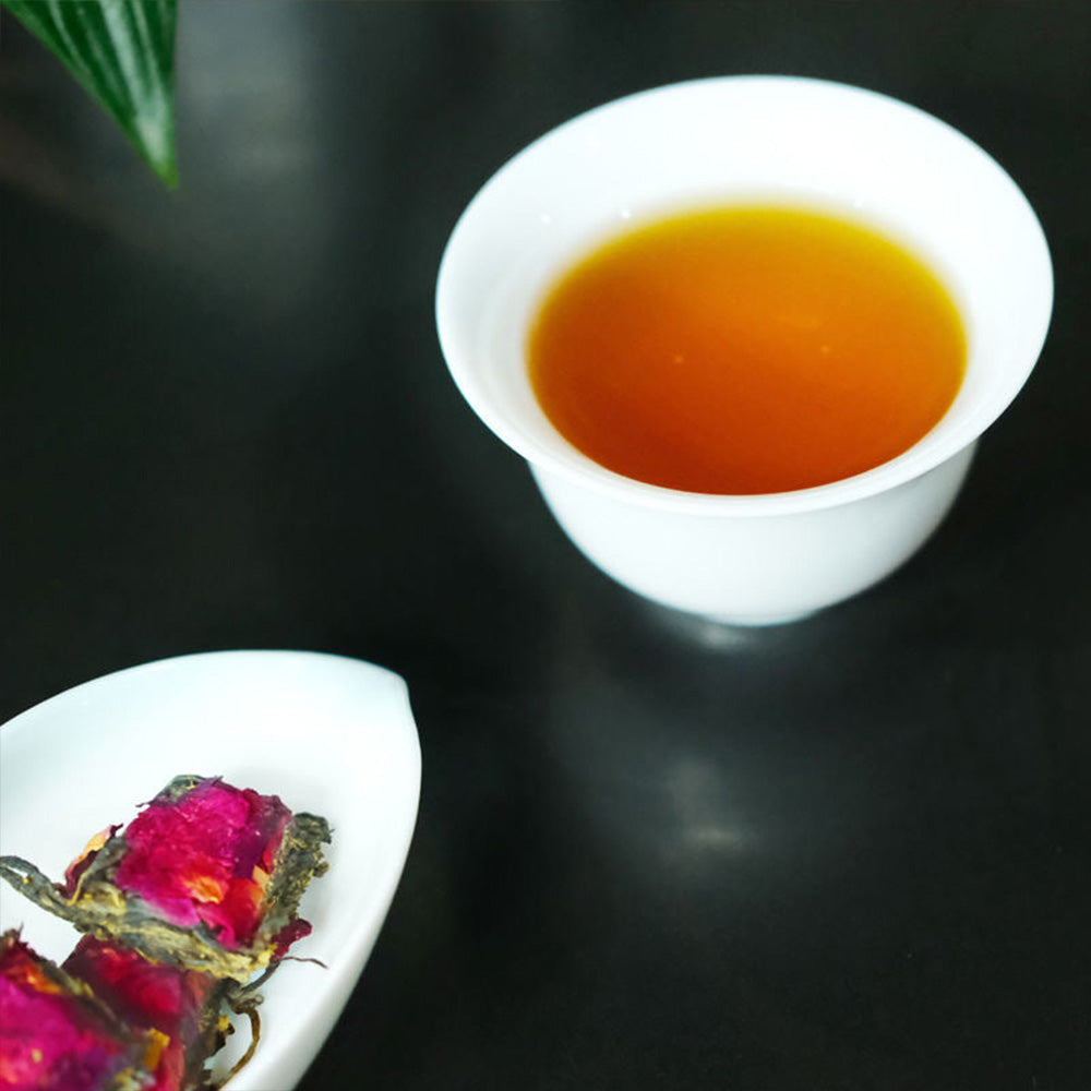 Rose Pu ‘er tea