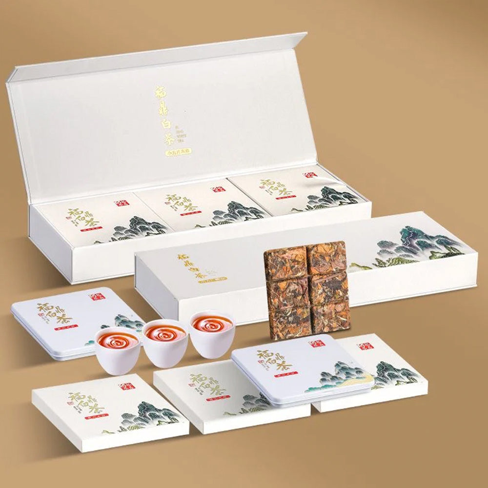 White tea Laoshou Mei small cube