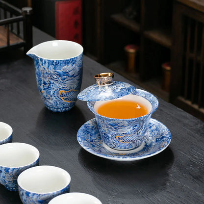blue and white porcelain