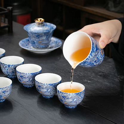 blue and white porcelain