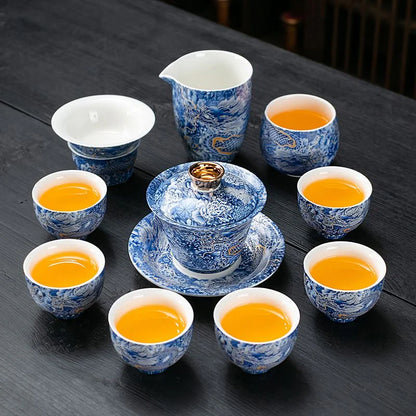 blue and white porcelain