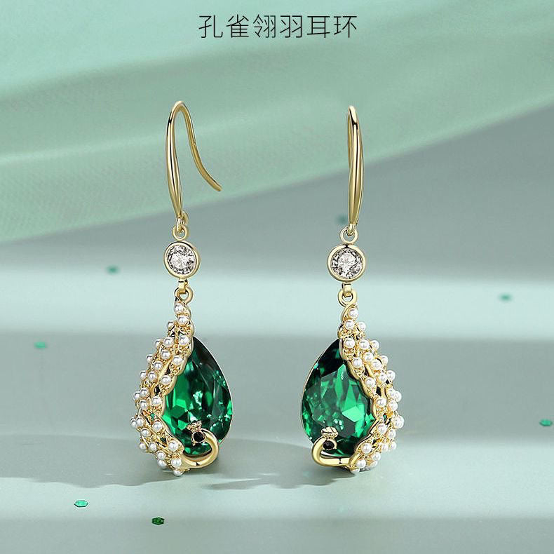 Peacock Earrings