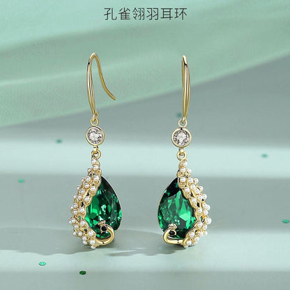 Peacock Earrings