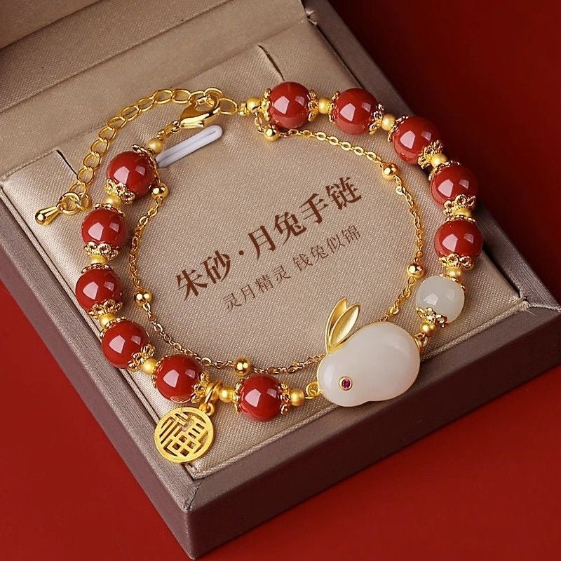 Red lead bracelet