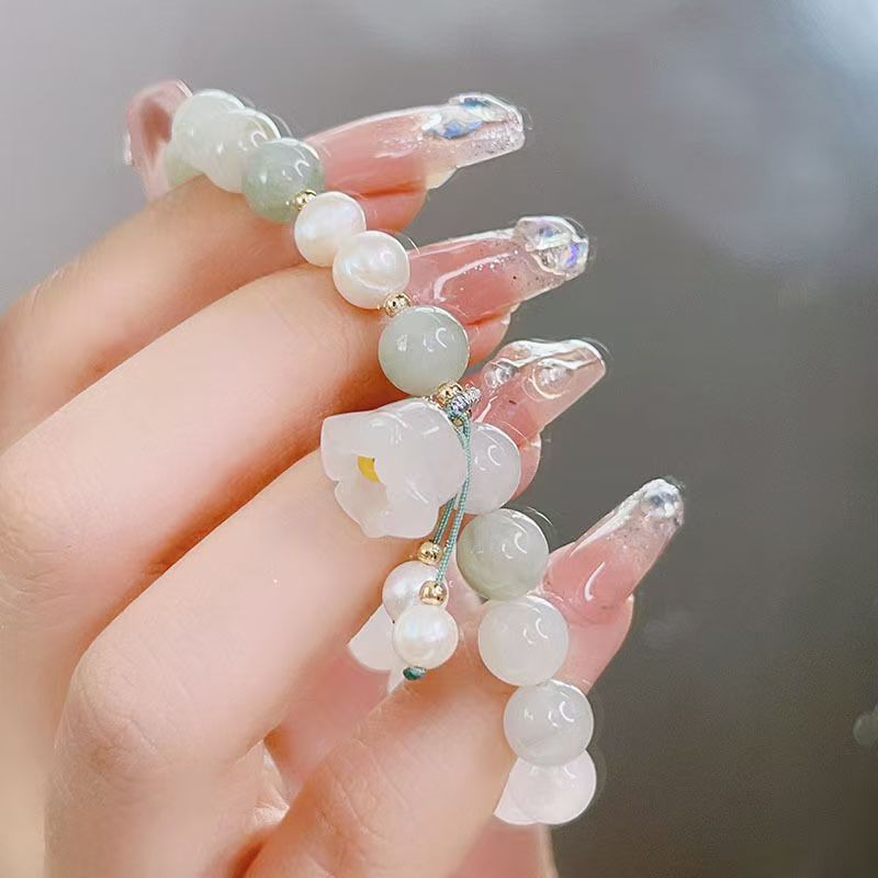 Heitan Jade Bead String
