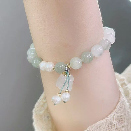 Heitan Jade Bead String